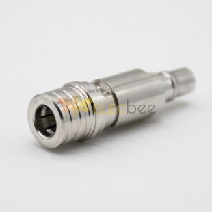 QMA Adaptateur mâle Straight Male To Female Coaxial Connector Nickel Plating