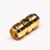 RP SMA Adaptateur Femelle Straight Gold Plating