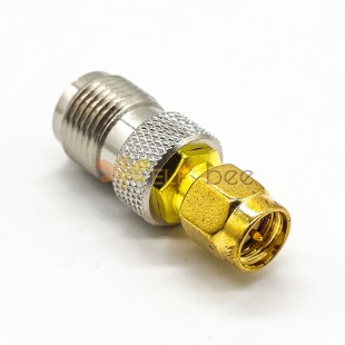 RP TNC Female To SMA Male Connector RF Coax Coaxial Adapter