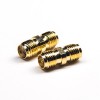 SMA Adapter Female to RP Female 180 Degree Gold Plating