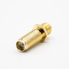 SMA Female To Female Straight Gold Plating Coaxial RF Adapter
