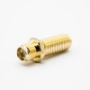 SMA Female To Female Straight Gold Plating Coaxial RF Adapter