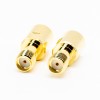 20pcs SMA Female to Quick Connectors Male Gold Plating Straight