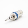 BNC Coaxial Adapter Female to 3.5mm Connector Male Nickel Plated Straight Adapter