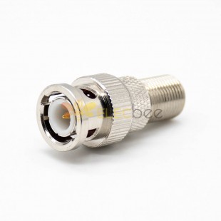 F Type To BNC Adapter Female To Male Straight