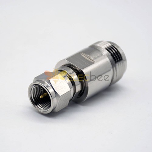 N To F Adapter Female To Male Straight Nickel Plating RF Adapter