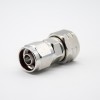 N Type Adapter Male Nickel Plating to 4.3-10 Male Straight Coaxial Adapter