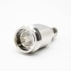 RF Adapter 4.3-10 Female To NEX10 Female 180°Nickel Plated Coaxial Connector