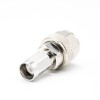 RF Type N Adapter Male To NEX10 Male Nickel Plated Straight Coaxial Connector