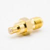 SMA Female To MCX Male Adapter KJ Coaxial Connector Straight Gold Plating