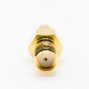 SMA To MCX Female To Female KK Adapter Straight Coaxial Connector Gold Plating