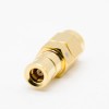 SMA To SMB Adapter JK Straight Gold Plating Male To Male Coaxial Connector