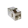 RJ45 Coupler Connector Cat5e Inline Female to Female Shielded Keystone Adapter 8P8C
