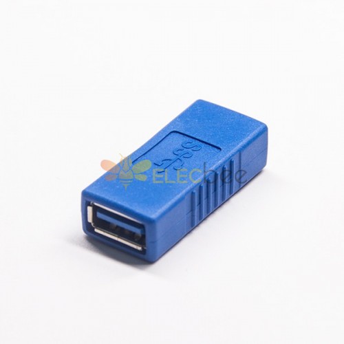 USB 3.0 A Adattatore dritto blu femminile a femmina
