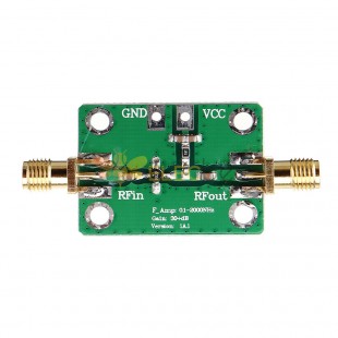0.1-2000MHz RF Amplifikatör Geniş Bant Yüksek Kazanç 30dB Düşük Gürültülü Amplifikatör LNA Geniş Bant Modül Alıcı