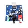 10 peças PCM2704USB decodificador DAC placa de som entrada USB fibra coaxial decodificador de placa de som HIFI (C6B4)