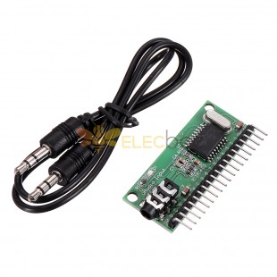3pcs 16 Channel DTMF MT8870 Audio Decoder Board Phone Voice Decoding Controller for Smart Home Automation