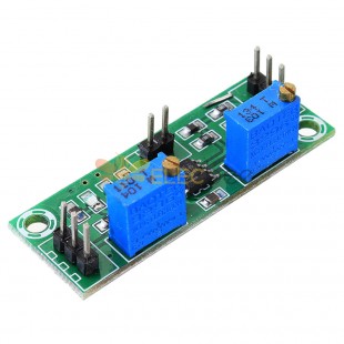 3pcs LM358 弱信号放大器电压放大器次级运算放大器模块单电源信号采集器