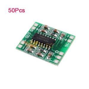 50Pcs PAM8403 Miniature Digital USB Power Amplifier Board 2.5V - 5V