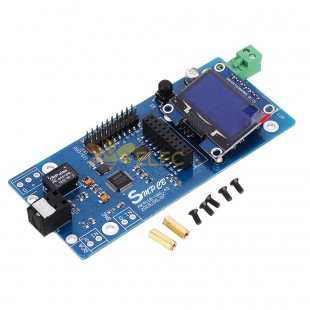 AK4118 Digital Receiver Board Audio Decoder DAC SPDIF to IIS Coaxial Optical USB AES EBU Input Support XMOS Amanero with 1.3inch OLED