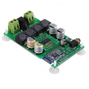 Placa amplificadora de potencia BK3266 Bluetooth 5,0, 2x30W/20W, compatible con entrada de Audio AUX, compatible con cambio de nombre y contraseña con Terminal 1#