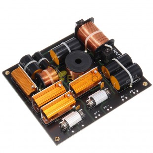 Bass Midrange Treble 3 Way Crossover Audio Board Speaker Frequency Divider Crossover Filters for 10-15Inch Home Theater