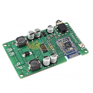 DC 12V TWS BLE5.0 Mono Bluetooth Amplifier Module 20W/30W Bluetooth/MIC/AUX Audio Input Support Change Name and Password with Call Function