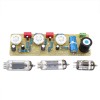 JCDQ11 Tube Amplifier 6N1+6P1 Valve Stereo Amplifier Board Filament AC Power Supply + 3Pcs Tubes