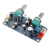 Low Pass Filter Bass Subwoofer Preamp Amplifier Board Single Power DC 9-32V Preamplifier with Bass Volume Adjustment