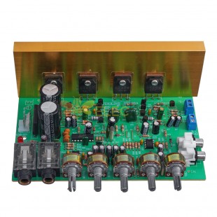 OK Amplificador 2.0 Canal 100W+100W com Reverberação Placa Amplificadora de Alta Potência
