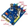 Amplificador de tubo de Audio para el hogar QCC3008 DC12V 2A Fever HIFI Preamp 6J5 Bile Preamp Bluetooth 4.2 5.0 Tone Board