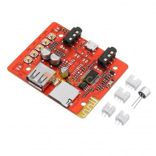 스테레오 디지털 오디오 증폭기 모듈 보드 무선 블루투스 수신기 USB 어댑터 지원 TF AUX