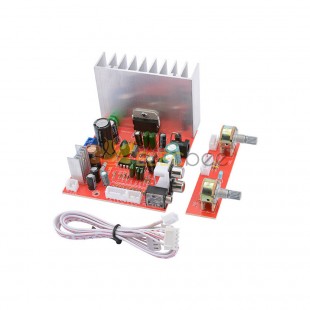 TDA7377 Subwoofer Amplifier Audio Board 38Wx3 Mini Home Amp 2.1 Channel HiFi Stereo Power Amplifier DIY