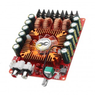 TDA7498E تيار مستمر 15 فولت إلى 36 فولت 2X160 واط 8A لوحة مكبر صوت رقمي عالية الطاقة