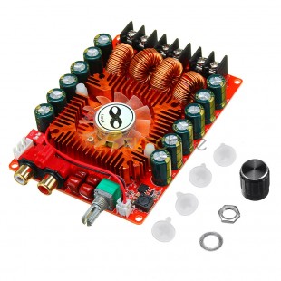 Amplificador de potência duplo de 160 W TDA7498E Módulo amplificador de áudio estéreo de canal duplo com suporte ao modo BTL