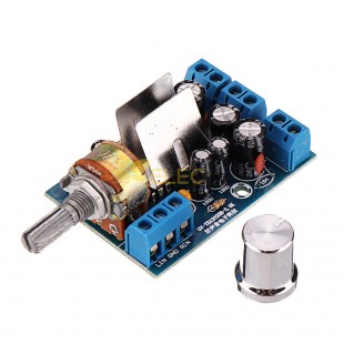 TEA2025B Mini placa amplificadora de áudio estéreo duplo 2.0 canais placa amplificador para PC alto-falante 3W+3W 5V 9V 12V CARRO