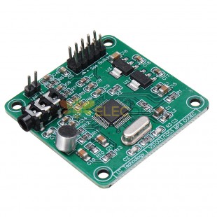 VS1053 Audio MP3 Player Module Audio Decoder Board Development Board وظيفة التسجيل المدمجة مع مكبر الصوت SPI
