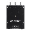 ZK-1002T 100W*2 Yüksek ve Bas Ayarı bluetooth 5.0 Ses Güç Amplifikatörü Kart Modülü Subwoofer Çift Kanallı Stereo