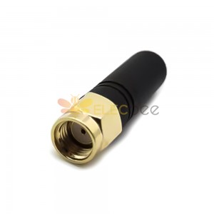 2.4G WiFi Antenna avec RP SMA Gold Plated Male Connector