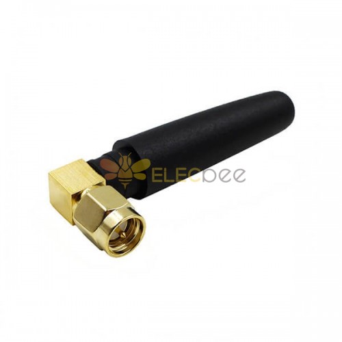 2.4G Rubber Duck WIFI Antenna 3dBi Wlan Antenna with SMA Male Connector