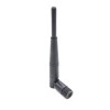 20pcs 2.4G wifi Black Antenna Rubber Duck con connettore maschio SMA RP