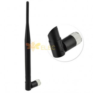 20pcs 3dBi 2.4Ghz Omni Antenna girevole SMA maschio per ripetitore router WiFi