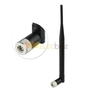 3dBi 2.4Ghz Omni Antenna Swivel SMA Male for WiFi Router Booster