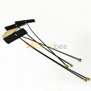 3pcs 2.4G WIFI FPC Antenna with IPEX Connector Cable