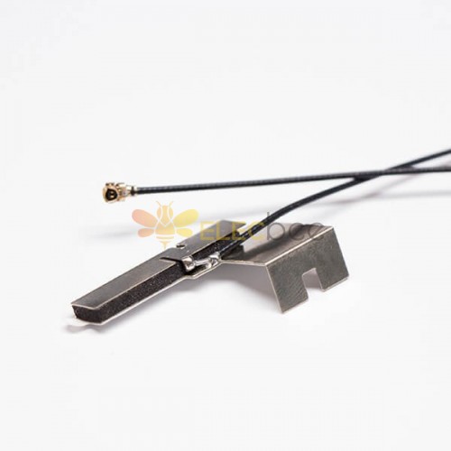 Best WIFI Directional Antenna 2.4G for TV with Black Coax Cable RF1.13 to IPEX Ⅰ