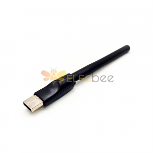 External 2.4g/5.8g Antenna WiFi USB Adapter Receiver Wireless Network Card