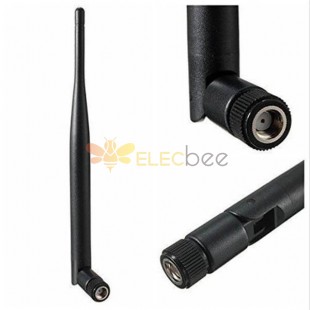 20pcs RP-SMA 2.4G Wi-Fi Antenna Booster Wireless Folding Antenna for Router IP PC Camera