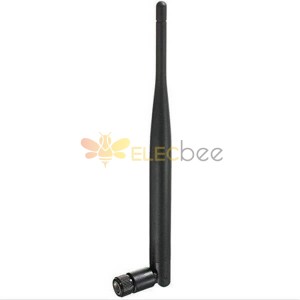 RP-SMA 2.4G Wi-Fi Antenna Booster Wireless Folding Antenna for Router IP PC Camera