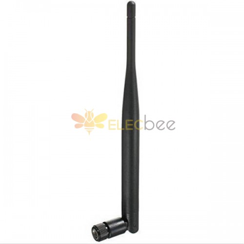 RP-SMA 2.4G Wi-Fi Antenna Booster Wireless Folding Antenna for Router IP PC Camera