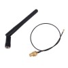 20 шт. RP-SMA Wi-Fi антенна IPX/U.fl кабель с косичками для мини-ПК карты PCI